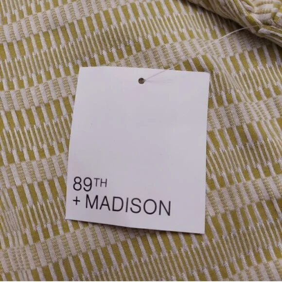 NEW 89th & MADISON Striped Pattern Scoop Neck Flowy Pullover Top - Picture 10 of 11